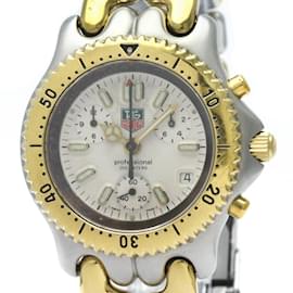 Tag Heuer-TAG HEUER Sel Chronograph Gold Plated Steel Mens Watch S35.006-Other