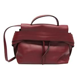 Tod's-Tod's Wave Women's Leather Handbag in Bordeaux-Dark red
