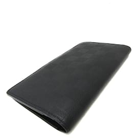 Louis Vuitton-Louis Vuitton Damier Infini Brazza Wallet-Black