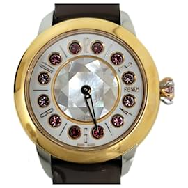 Fendi-Fendi Eye Shine Enamel Belt Quartz Watch-Other