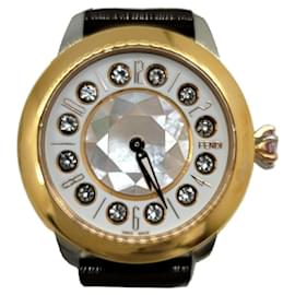 Fendi-Fendi Eye Shine Enamel Belt Quartz Watch-Other