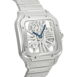 Cartier-Cartier Santos de Skeleton WHSA0007 Men's Watch-Other