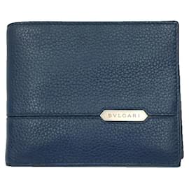 Bulgari-Bvlgari Serpenti Scaliemann Bill Wallet-Navy blue