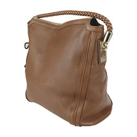 Gucci-Gucci Bamboo Shoulder Bag-Brown