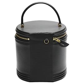 Louis Vuitton-Louis Vuitton Cannes Epi Noir Handbag-Black