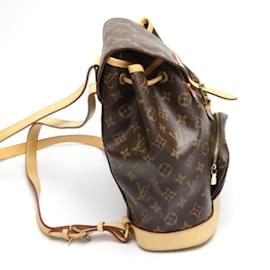 Louis Vuitton-Louis Vuitton Monogram Montsouris MM Backpack-Brown