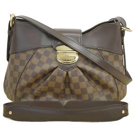 Bolso Louis Vuitton Damier Sistina MM Damier ebene