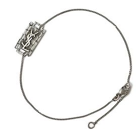 Pulsera de bangle de plata Saint Laurent Plata