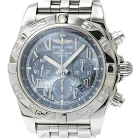 Breitling-Breitling Chronomat 44 Blue MOP Dial Watch-Other