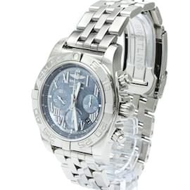 Breitling-Breitling Chronomat 44 Blue MOP Dial Watch-Other