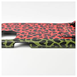 Saint Laurent-Saint Laurent Smartphone Shoulder Case-Black,Red