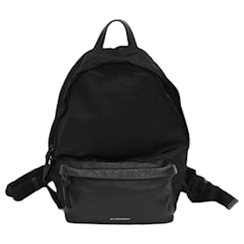 Givenchy-Givenchy Nylon and Leather Studs Backpack-Black