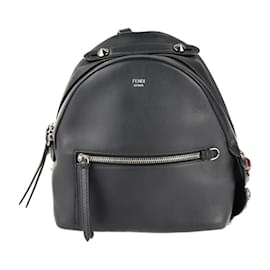 Fendi-Sac à dos en cuir Fendi By The Way-Noir