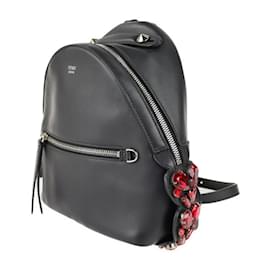 Fendi-Sac à dos en cuir Fendi By The Way-Noir