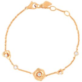 Pulseira charm Piaget Rose em ouro rosa com diamantes Outro