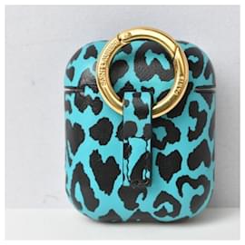 Saint Laurent-Saint Laurent AirPods Case-Black,Blue