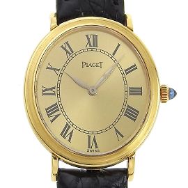 Relógio mecânico manual para mulheres Piaget Dourado