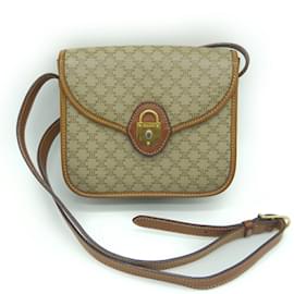 Céline-Celine Macadam Pattern Cadena Motif Shoulder Bag-Other