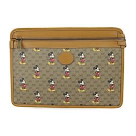 Gucci-Collaboration Gucci Disney Mickey Second Bag-Marron