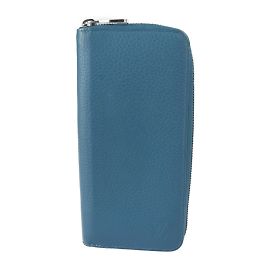 Louis Vuitton Zippy Wallet Vertical Long Blue