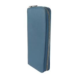 Louis Vuitton-Louis Vuitton Zippy Wallet Vertical Long-Blue