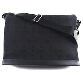 Bally-Bally Barry Canvas Black Men's Shoulder Bag-Black