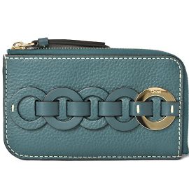 Bolsa de moedas Chloé DARRYL em azul aço Outro