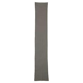 Hermès-Hermes Gray Cashmere and Silk Stole-Brown