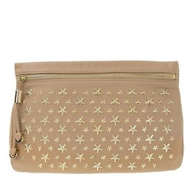Clutch Zena Second da Jimmy Choo Bege