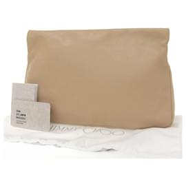 Jimmy Choo-Pochette Zena Second de Jimmy Choo-Beige