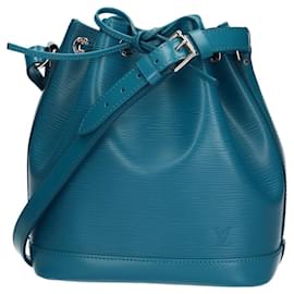 Louis Vuitton-Louis Vuitton Noe BB Epi Shoulder Bag-Blue,Other