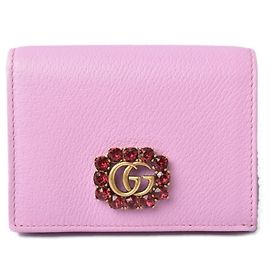 Gucci GG Marmont Mini Wallet Pink