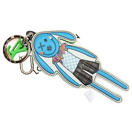 Llave de charm Monograma Louis Vuitton Castaño Azul Verde