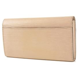 Louis Vuitton-Louis Vuitton Epi Portefeuille Sarah Long Wallet-Other