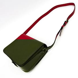 Louis Vuitton-Louis Vuitton Epi Cartouchiere M52247 Shoulder Bag-Red