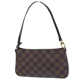 Louis Vuitton-Pochette Louis Vuitton Damier Navona Ébène-Damier ebène