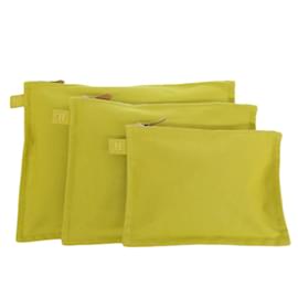 Hermès-Set de poche Hermes Bora Bora-Jaune