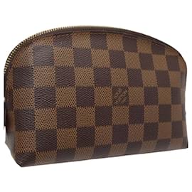 Louis Vuitton-Pochette Cosmétique PM Damier Louis Vuitton-Damier ebène