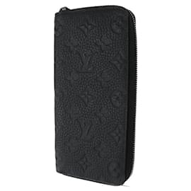 Louis Vuitton-Louis Vuitton Monogram Zippy Wallet-Black,Monogram