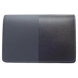 Hermès-Hermes Manhattan Card Case-Black,Navy blue