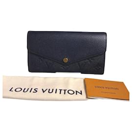 Louis Vuitton-Louis Vuitton Portefeuille Sarah Empreinte Long Wallet-Red