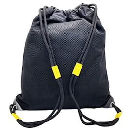 Givenchy-Givenchy MC3 Drawstring Backpack-Brown,Black,White,Yellow