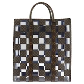 Louis Vuitton-Louis Vuitton Sac Pla Tote Bag-Brown,Other,Monogram