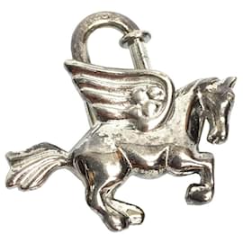 Hermès Ciondolo Charm Collana Cadena Pegasus Hermes Argento