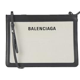 Balenciaga-Sac à épaule Pochette Navy Balenciaga-Noir