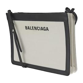 Balenciaga-Sac à épaule Pochette Navy Balenciaga-Noir