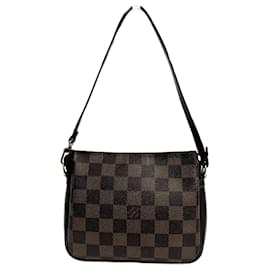 Louis Vuitton-Pochette de maquillage Louis Vuitton Damier Truth-Marron,Damier ebène