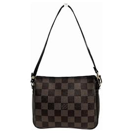 Louis Vuitton-Pochette de maquillage Louis Vuitton Damier Truth-Marron,Damier ebène