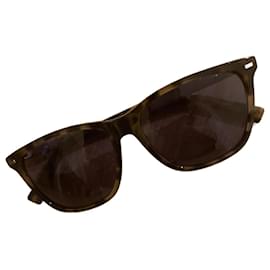 Ermenegildo Zegna-Sunglasses-Black,Camel