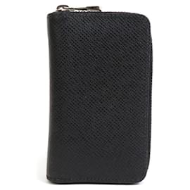 Louis Vuitton-Louis Vuitton Taiga Zippy Coin Case-Grey